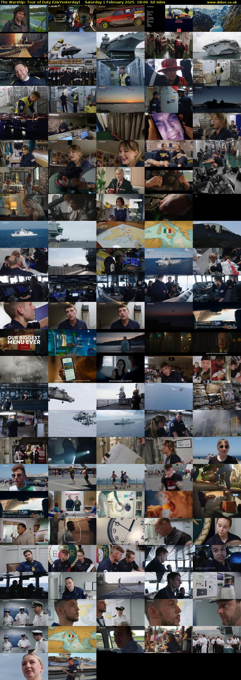 The Warship: Tour of Duty (U&Yesterday) Saturday 1 February 2025 18:00 - 19:00