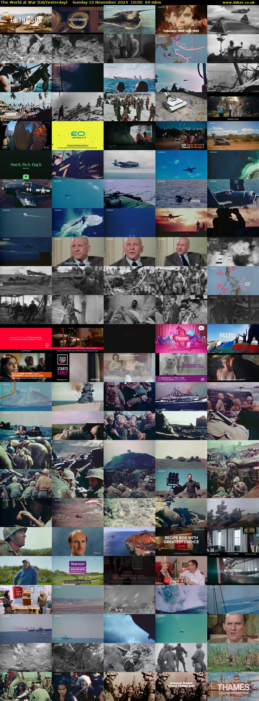 The World at War (U&Yesterday) Sunday 10 November 2024 10:00 - 11:00