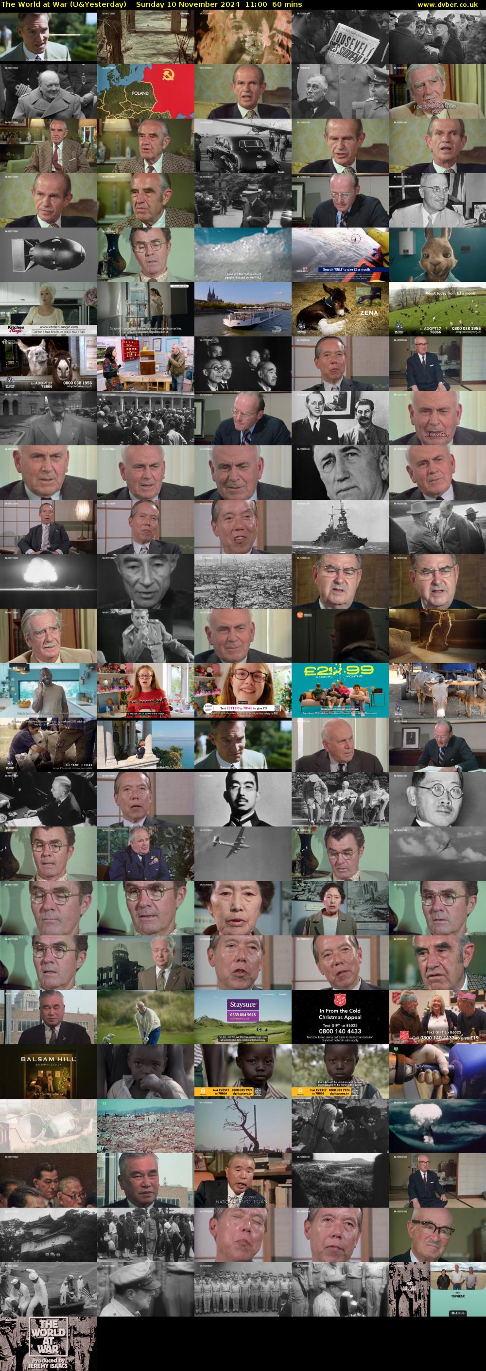 The World at War (U&Yesterday) Sunday 10 November 2024 11:00 - 12:00