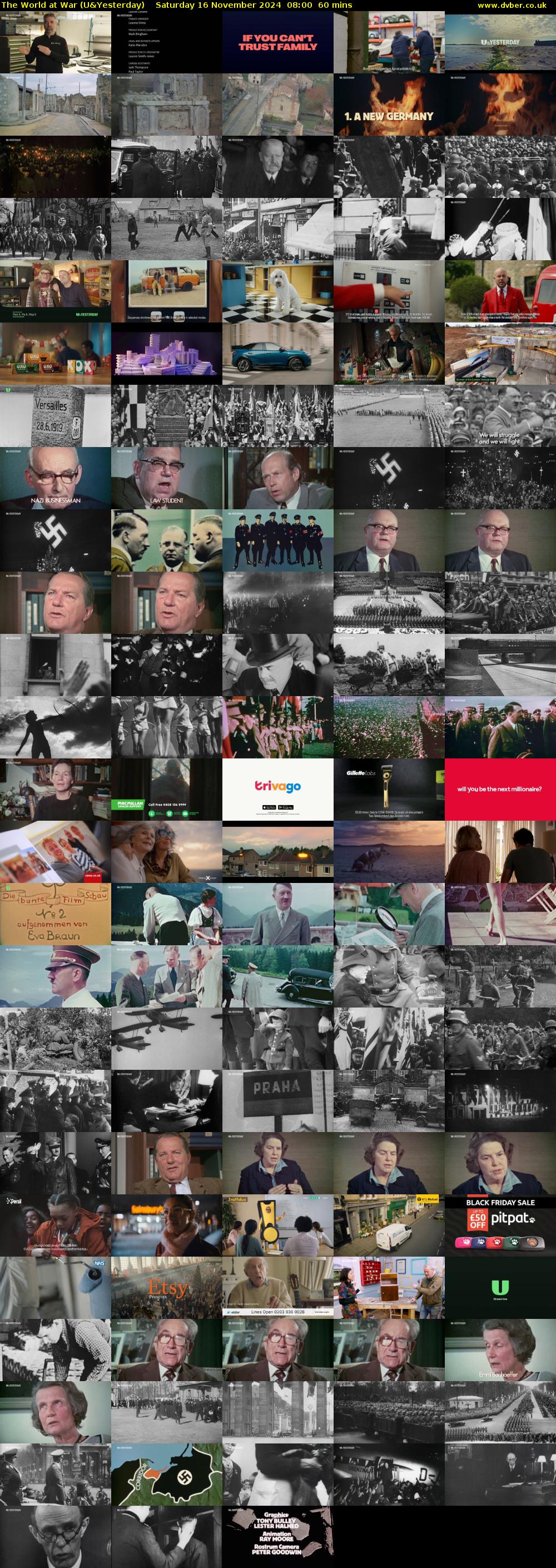 The World at War (U&Yesterday) Saturday 16 November 2024 08:00 - 09:00