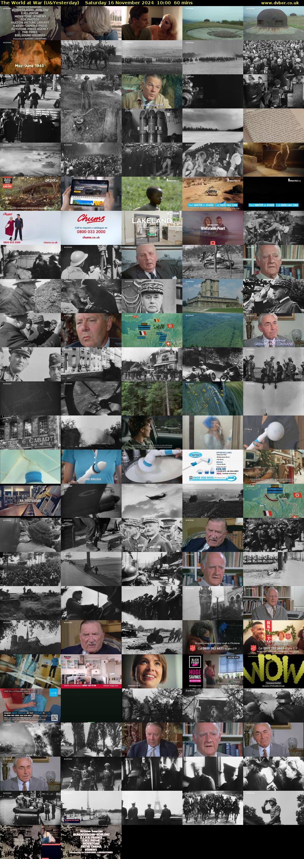 The World at War (U&Yesterday) Saturday 16 November 2024 10:00 - 11:00