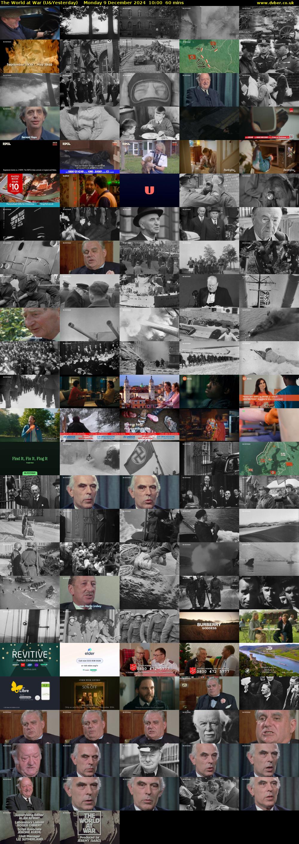 The World at War (U&Yesterday) Monday 9 December 2024 10:00 - 11:00