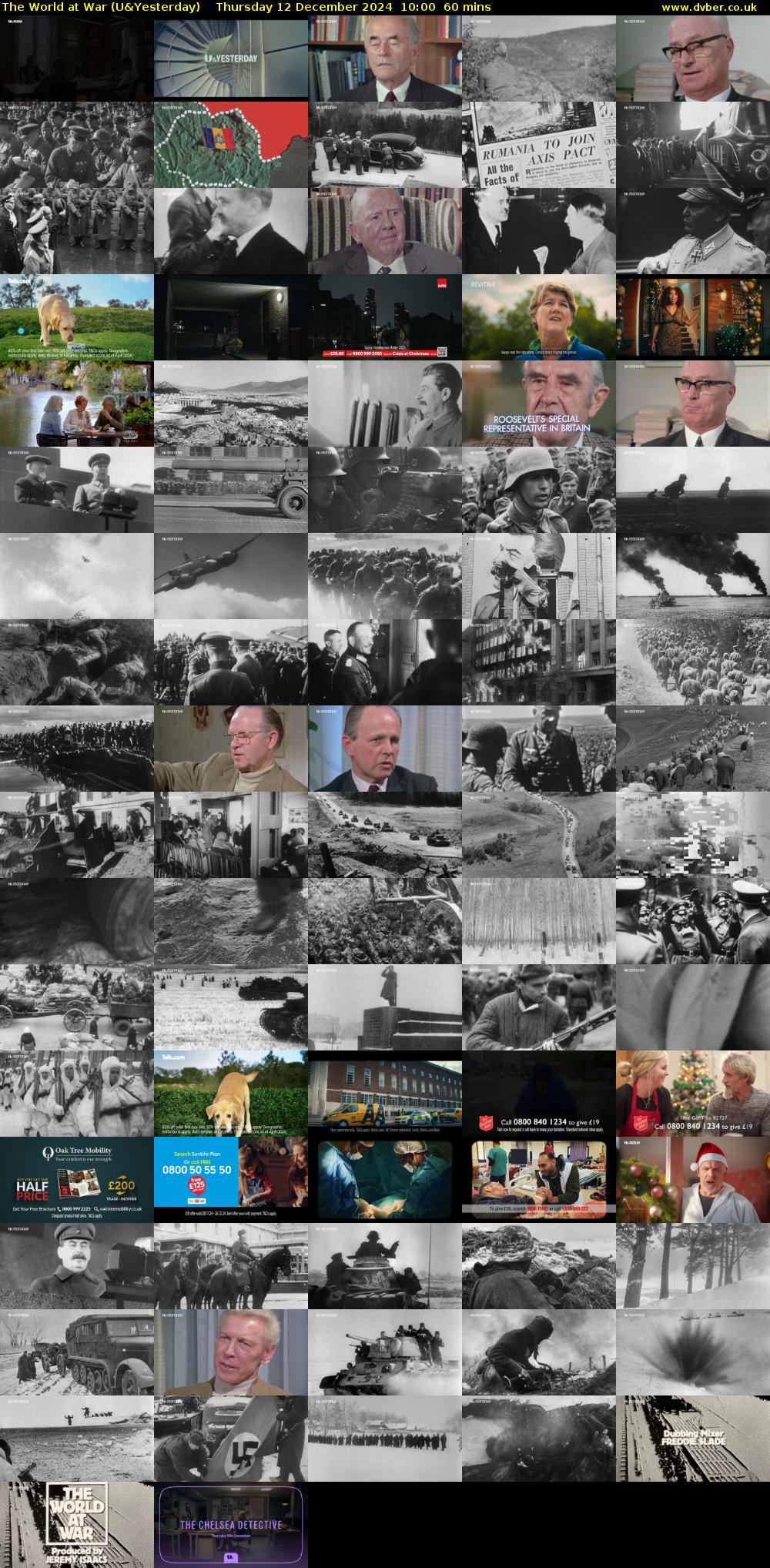 The World at War (U&Yesterday) Thursday 12 December 2024 10:00 - 11:00