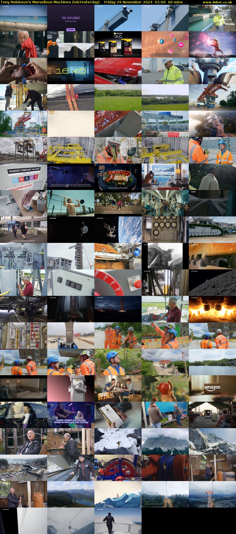 Tony Robinson's Marvellous Machines (U&Yesterday) Friday 29 November 2024 01:00 - 02:00