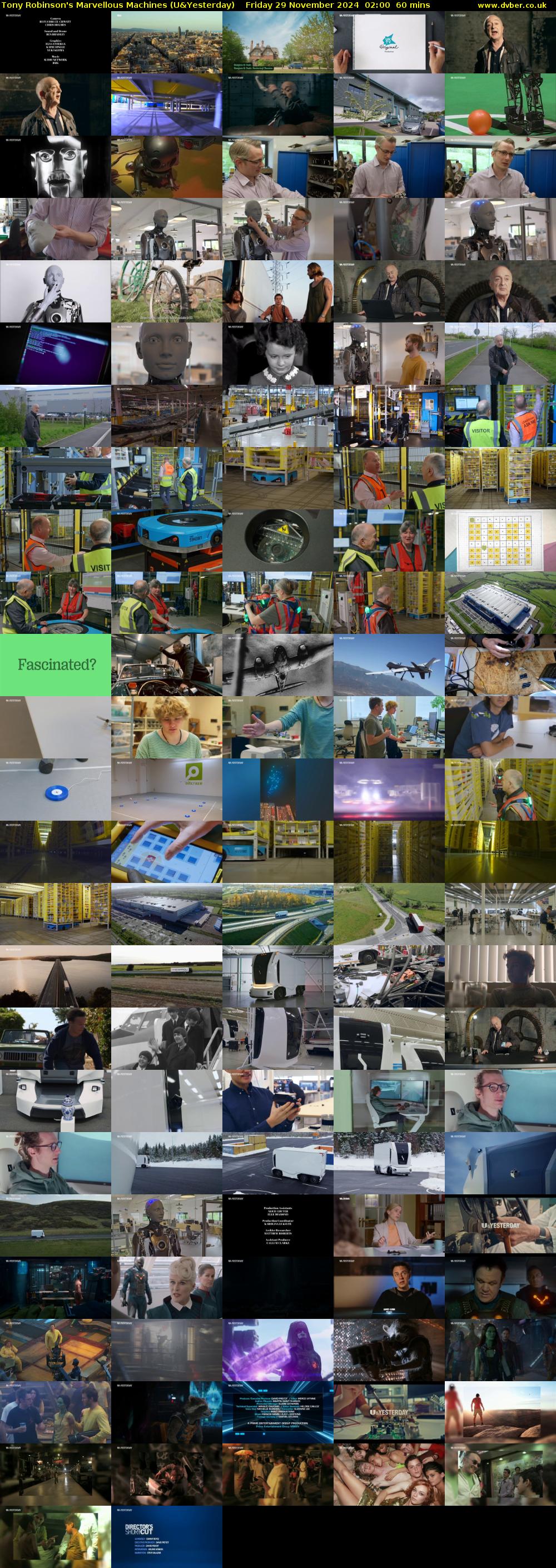 Tony Robinson's Marvellous Machines (U&Yesterday) Friday 29 November 2024 02:00 - 03:00