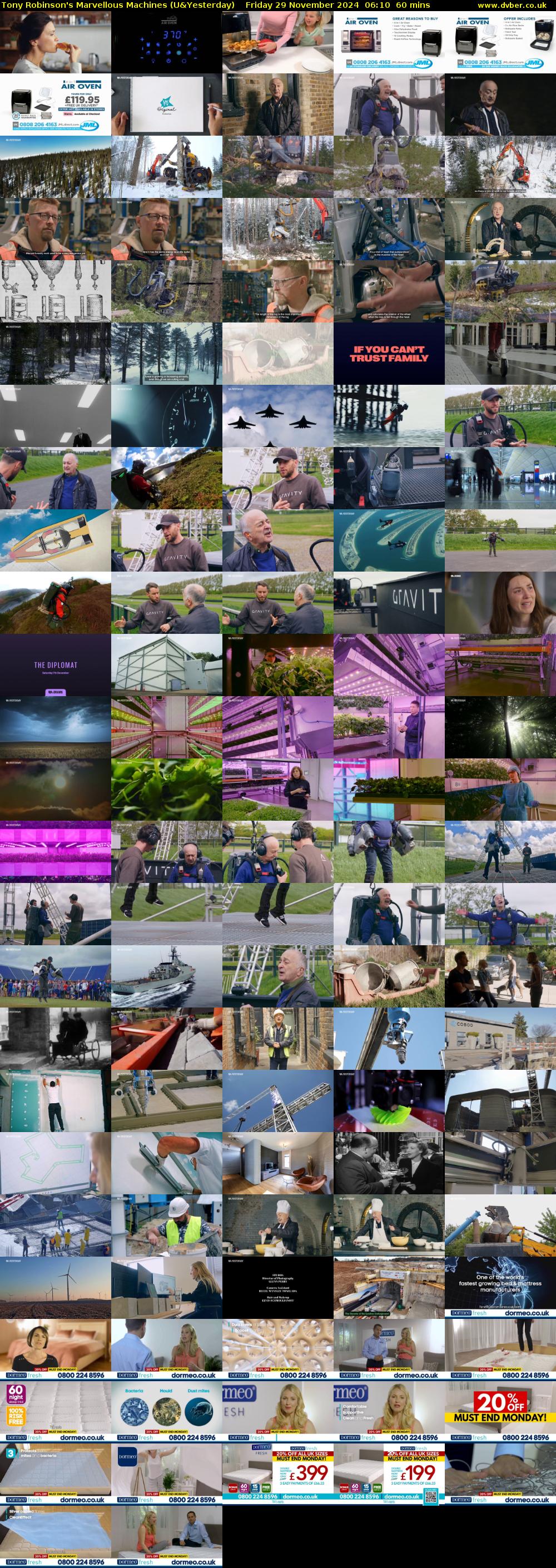 Tony Robinson's Marvellous Machines (U&Yesterday) Friday 29 November 2024 06:10 - 07:10
