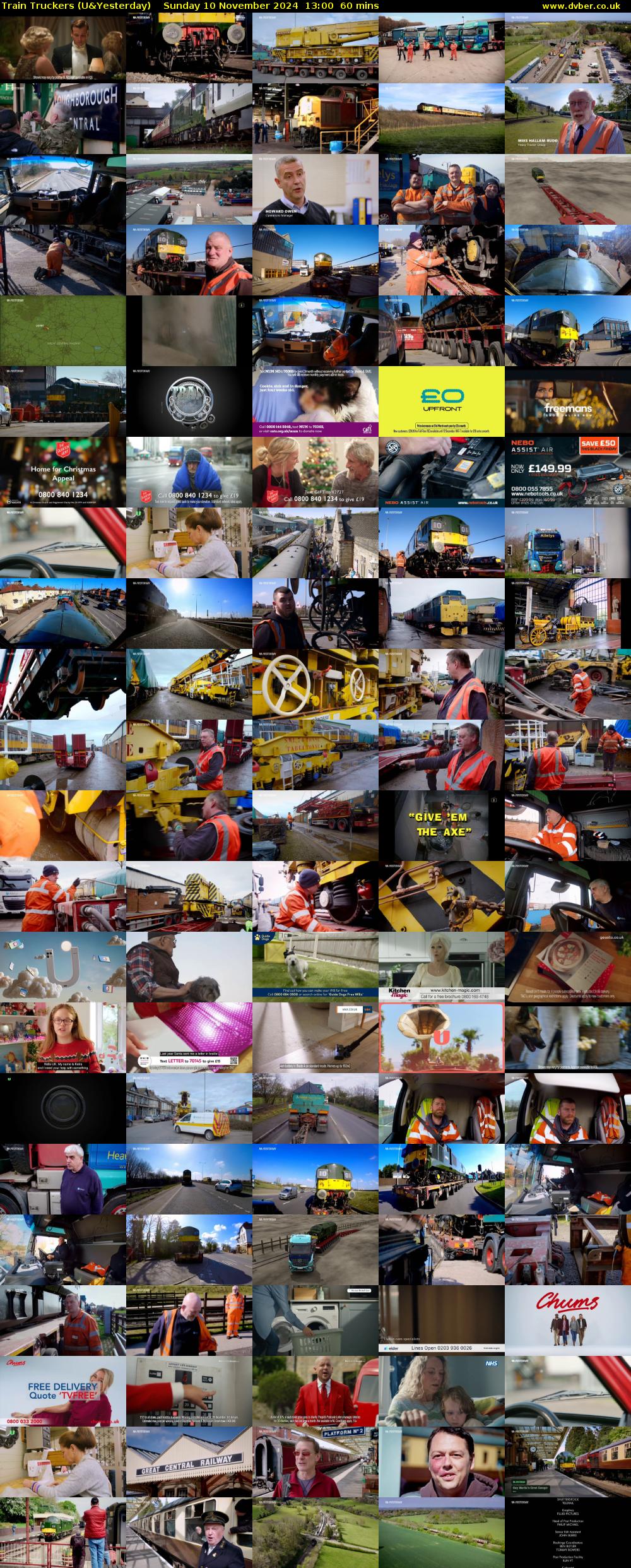 Train Truckers (U&Yesterday) Sunday 10 November 2024 13:00 - 14:00