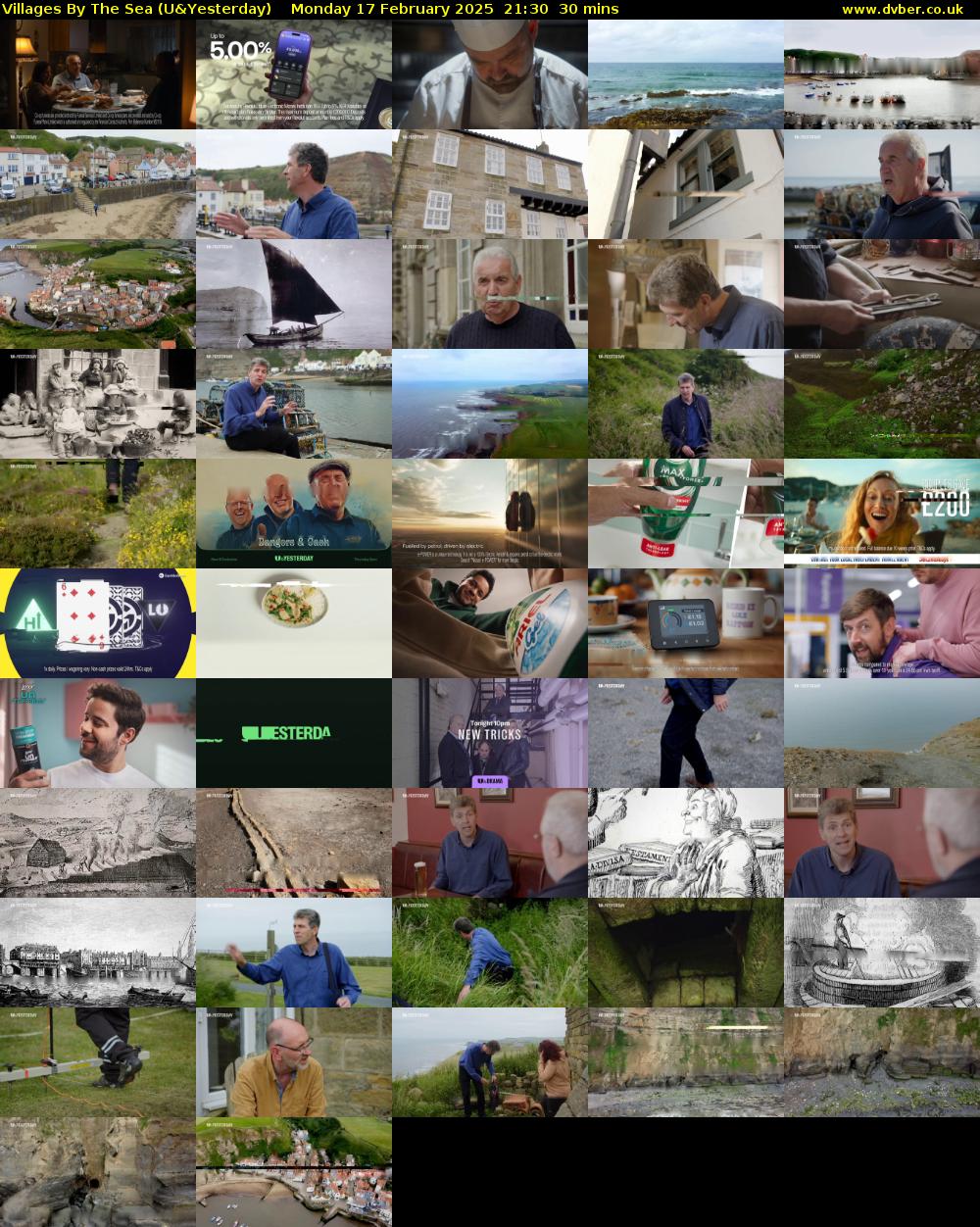 Villages By The Sea (U&Yesterday) Monday 17 February 2025 21:30 - 22:00