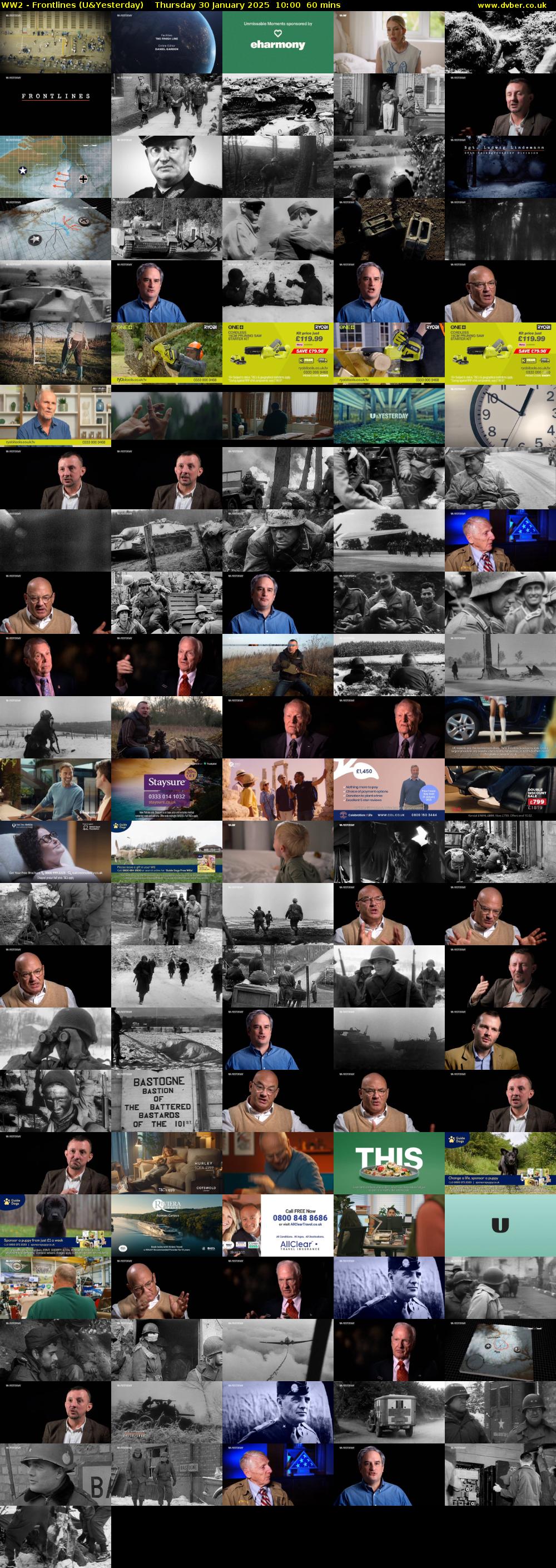 WW2 - Frontlines (U&Yesterday) Thursday 30 January 2025 10:00 - 11:00