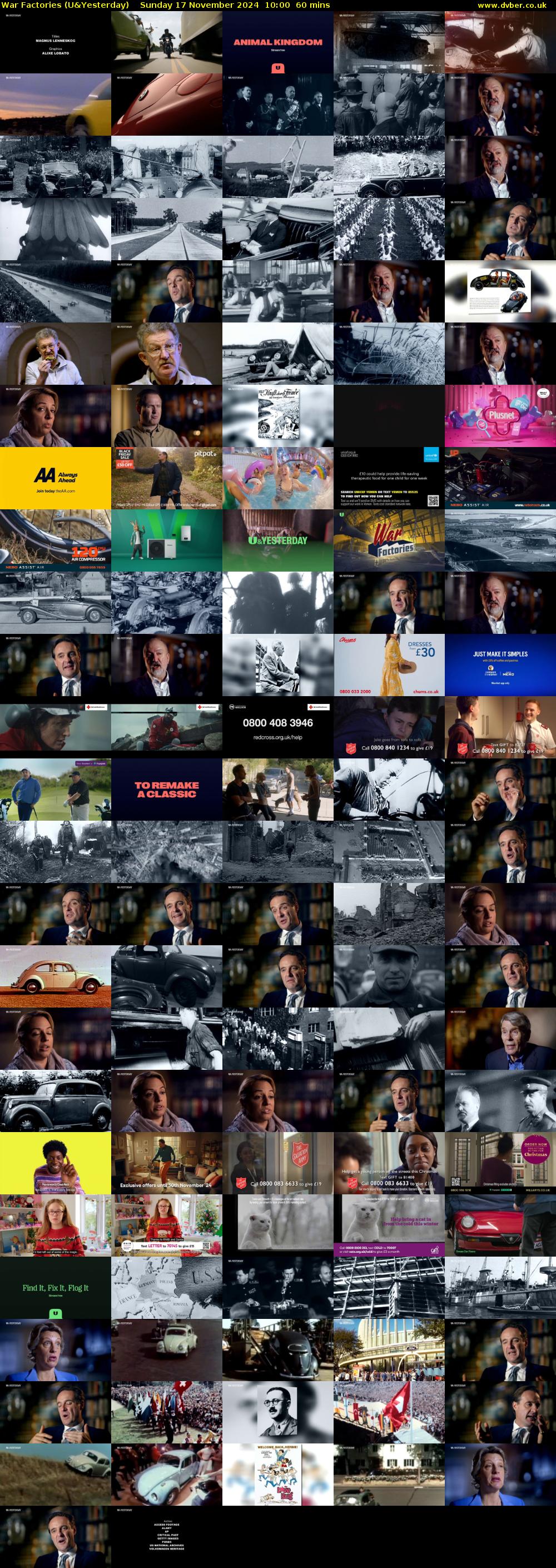 War Factories (U&Yesterday) Sunday 17 November 2024 10:00 - 11:00