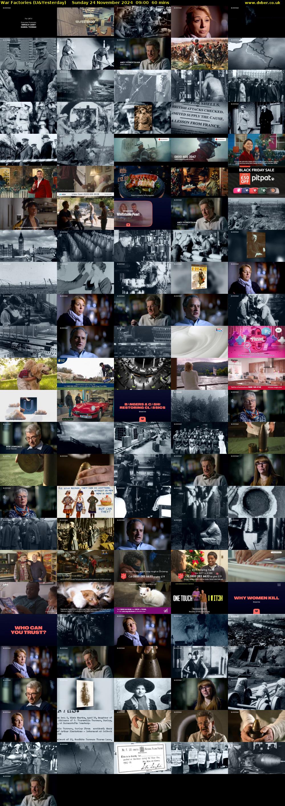 War Factories (U&Yesterday) Sunday 24 November 2024 09:00 - 10:00