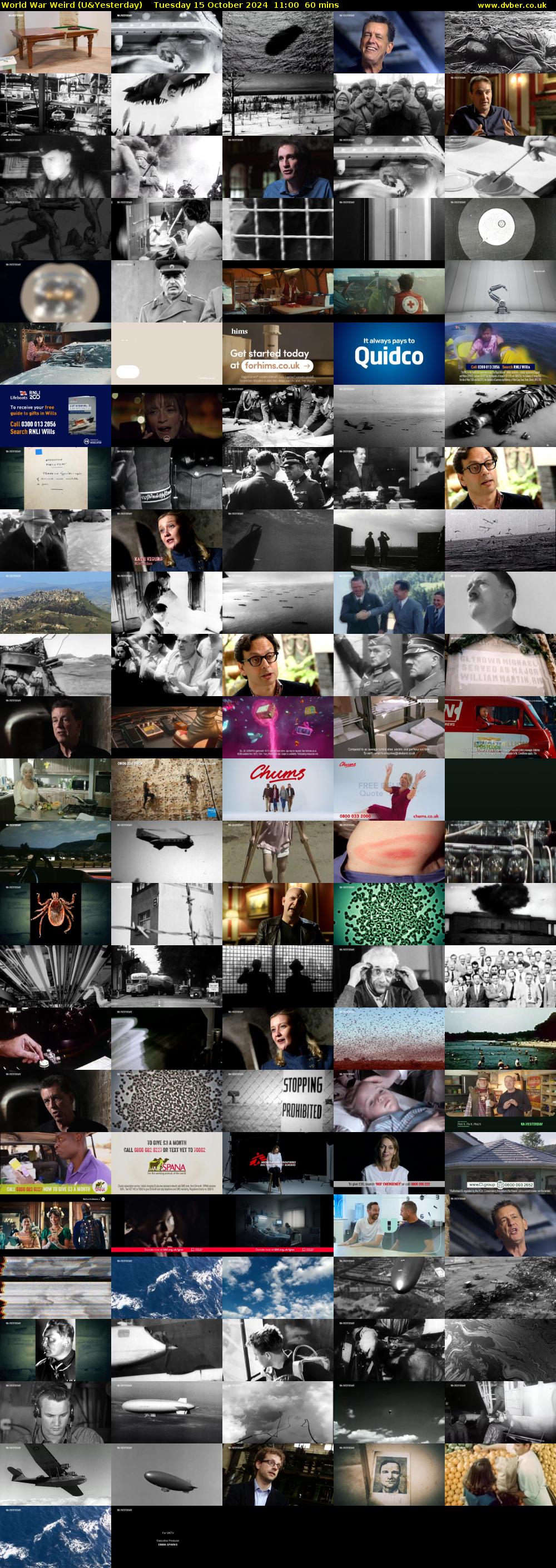World War Weird (U&Yesterday) Tuesday 15 October 2024 11:00 - 12:00