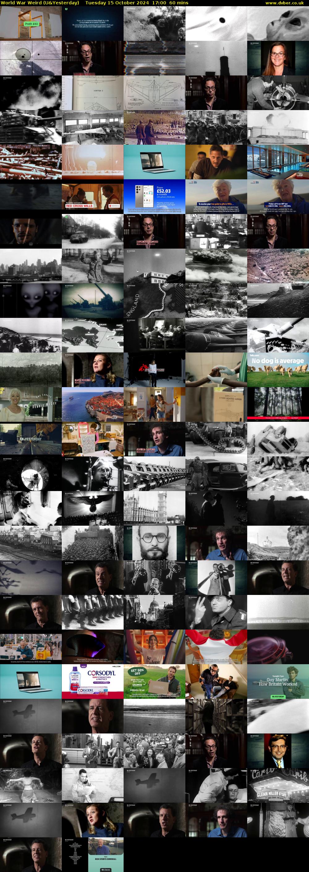 World War Weird (U&Yesterday) Tuesday 15 October 2024 17:00 - 18:00
