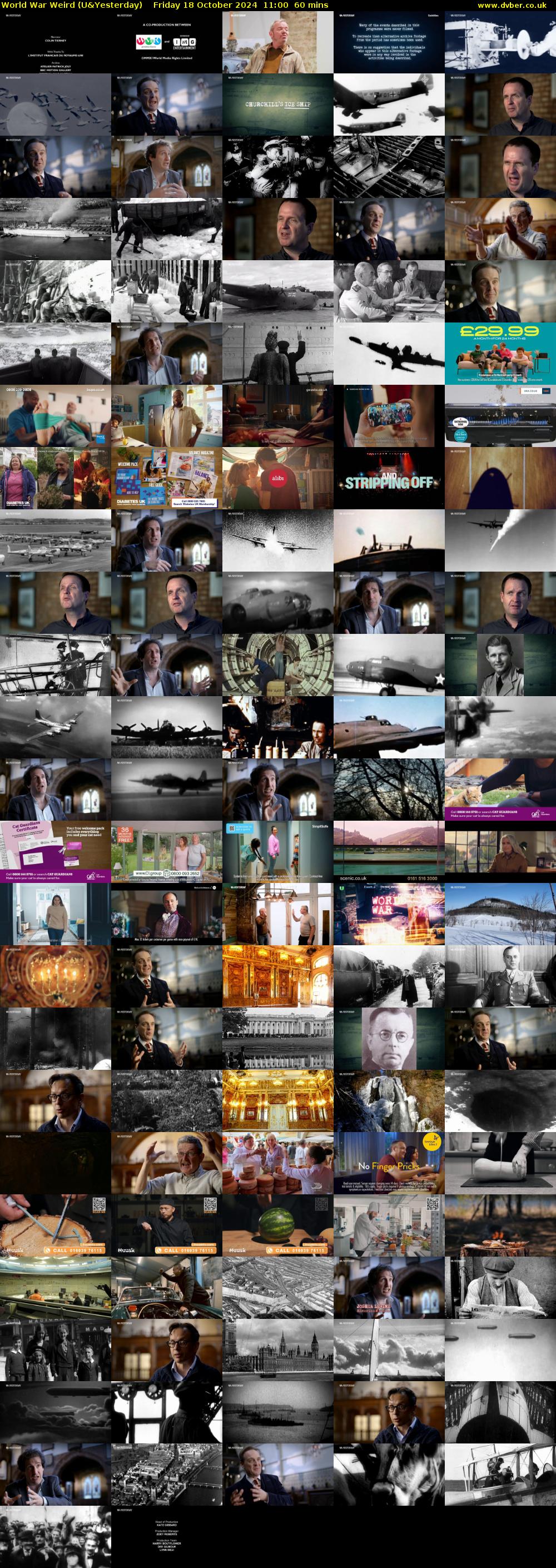 World War Weird (U&Yesterday) Friday 18 October 2024 11:00 - 12:00