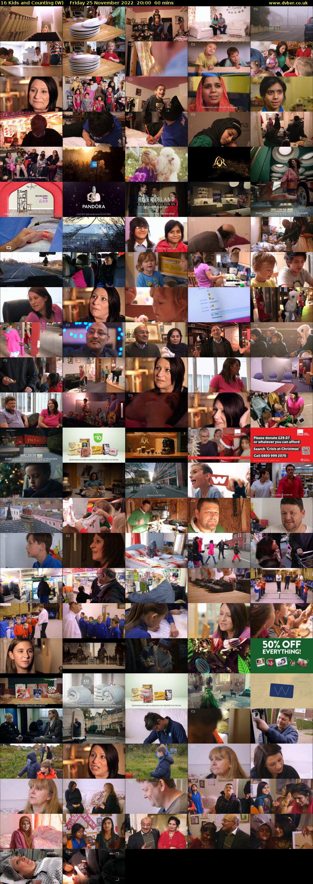 16 Kids and Counting (W) Friday 25 November 2022 20:00 - 21:00