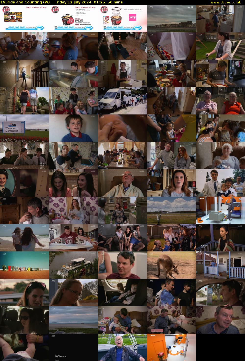 19 Kids and Counting (W) Friday 12 July 2024 01:25 - 02:15