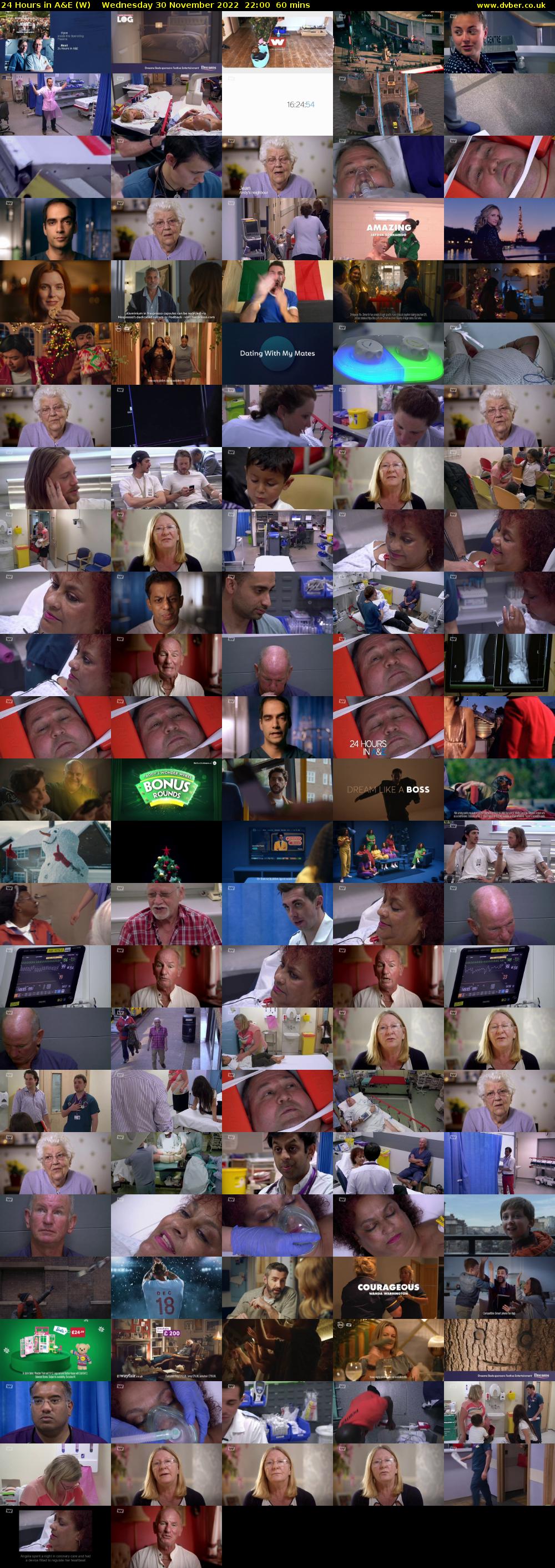 24 Hours in A&E (W) Wednesday 30 November 2022 22:00 - 23:00