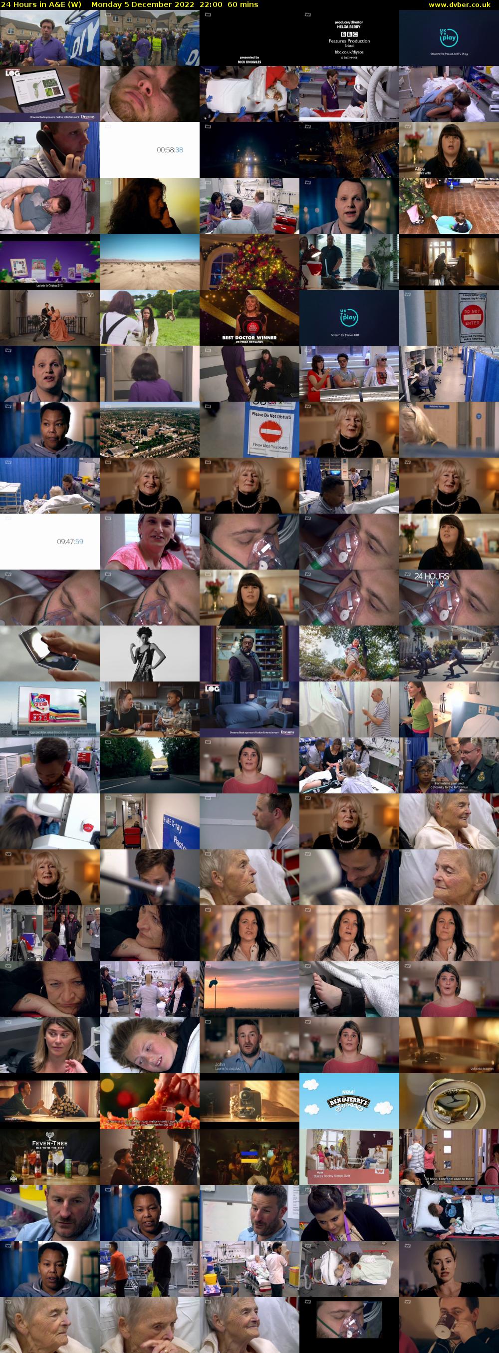 24 Hours in A&E (W) Monday 5 December 2022 22:00 - 23:00