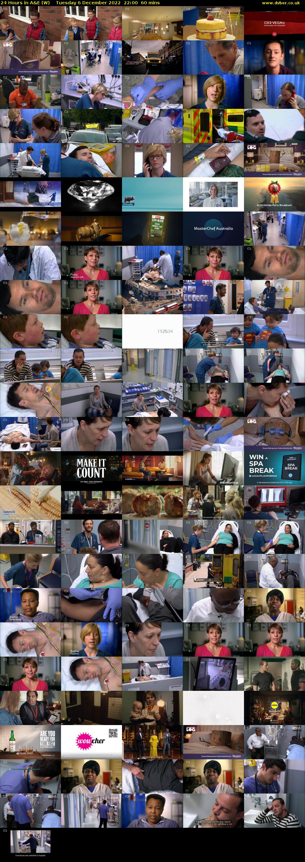 24 Hours in A&E (W) Tuesday 6 December 2022 22:00 - 23:00
