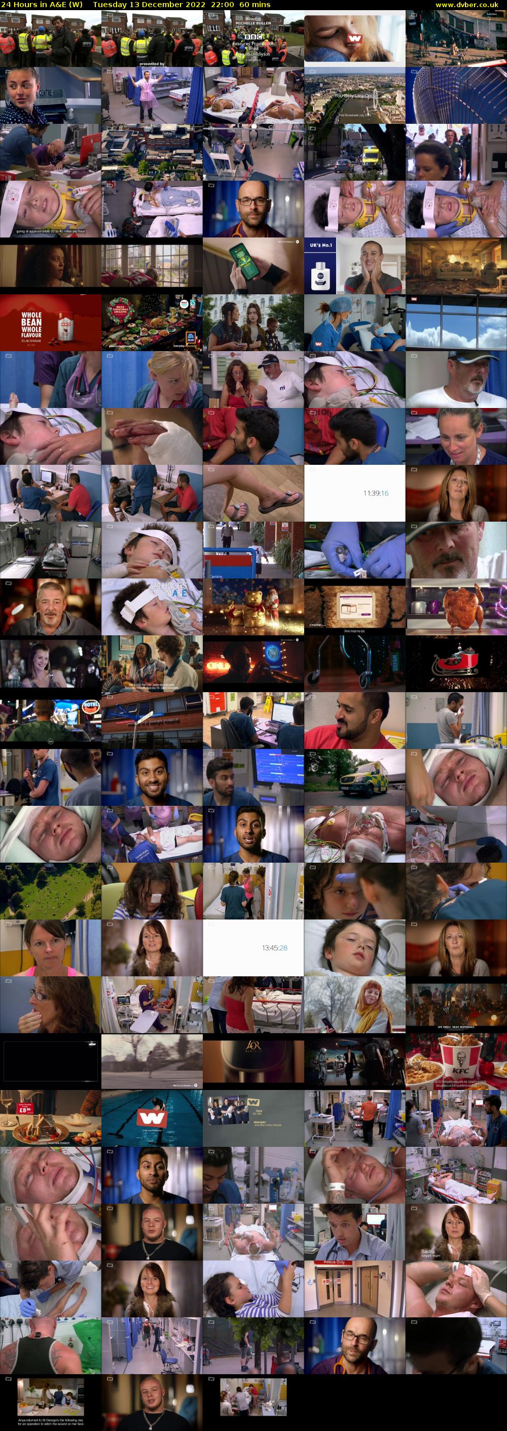 24 Hours in A&E (W) Tuesday 13 December 2022 22:00 - 23:00