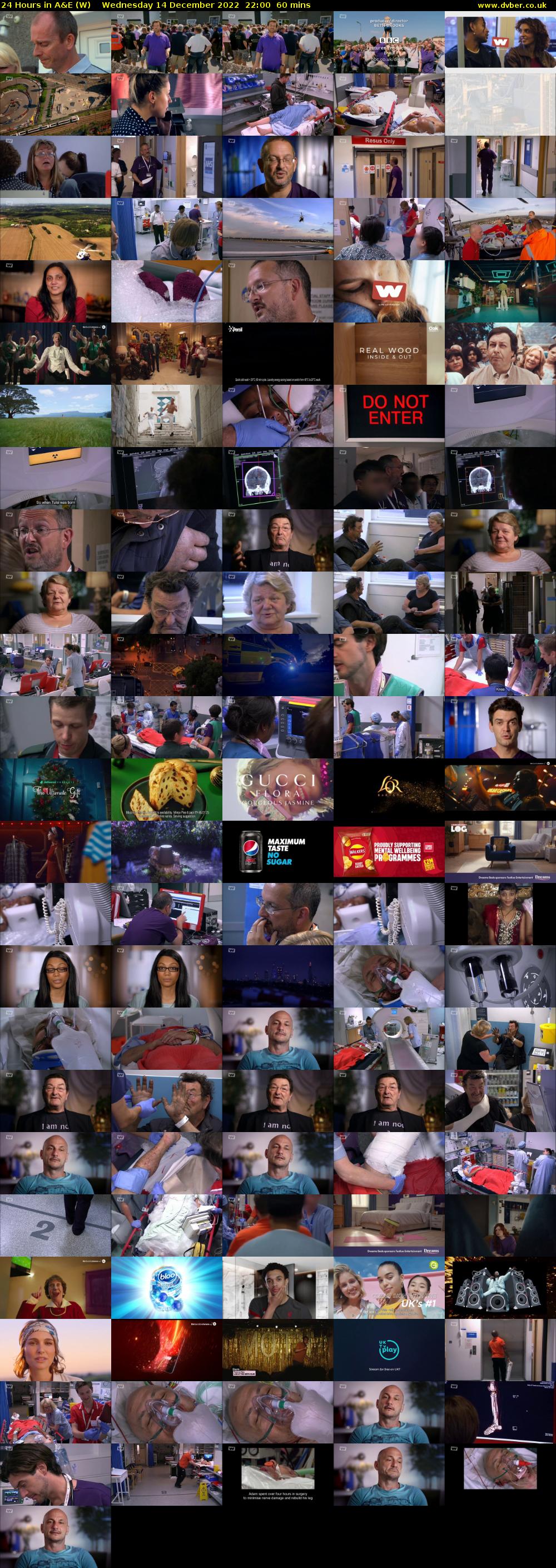 24 Hours in A&E (W) Wednesday 14 December 2022 22:00 - 23:00