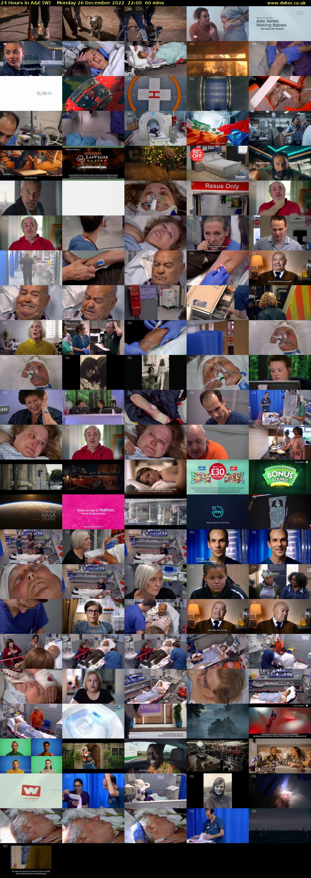 24 Hours in A&E (W) Monday 26 December 2022 22:00 - 23:00