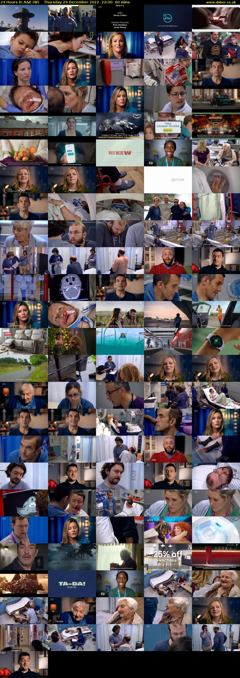 24 Hours in A&E (W) Thursday 29 December 2022 22:00 - 23:00