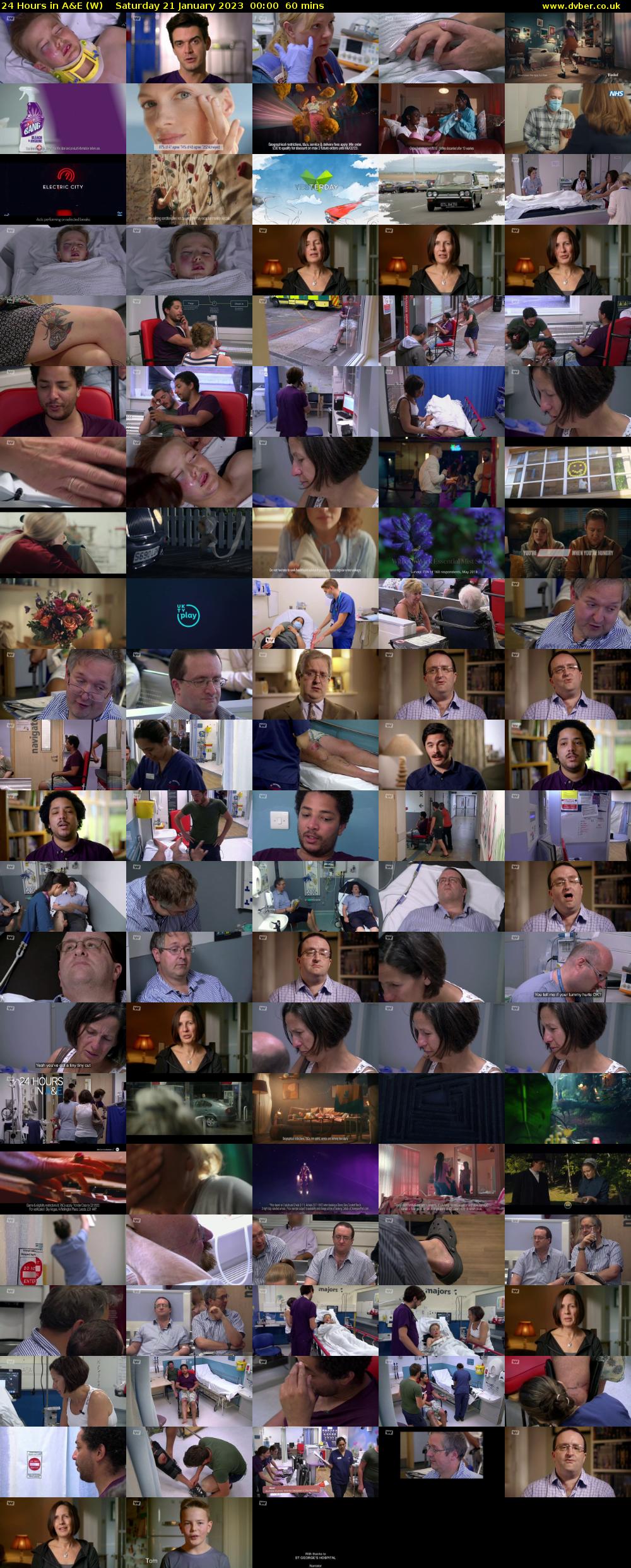 24 Hours in A&E (W) Saturday 21 January 2023 00:00 - 01:00