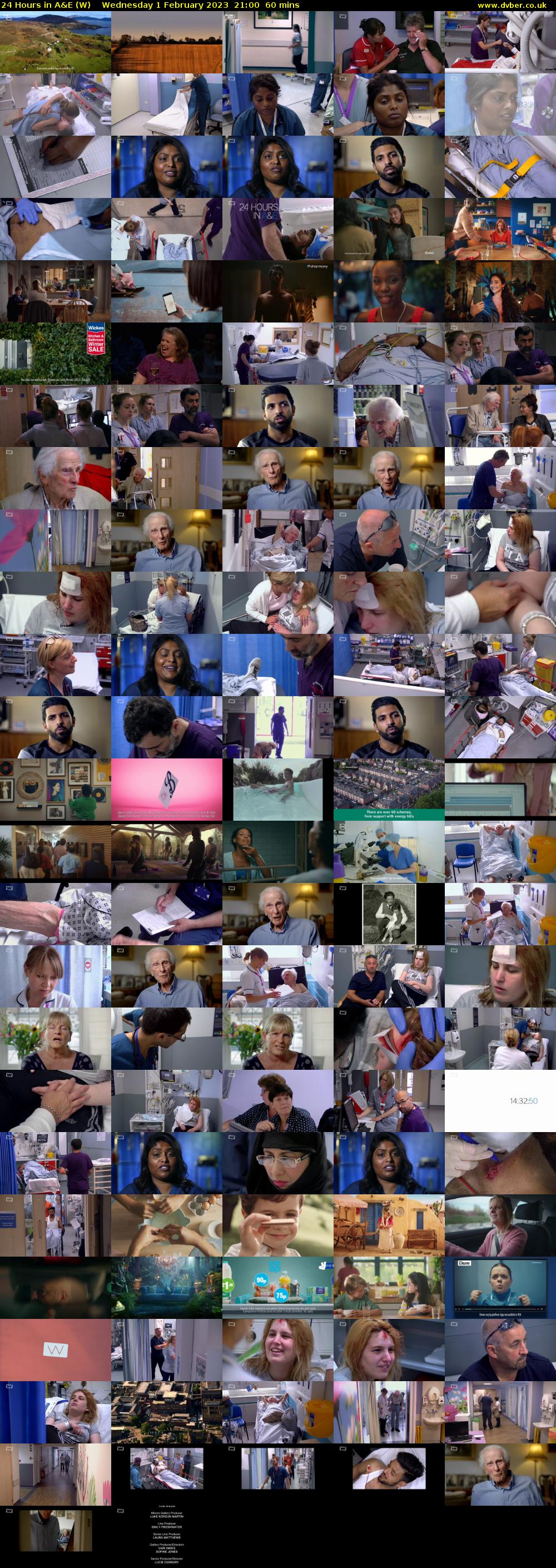 24 Hours in A&E (W) Wednesday 1 February 2023 21:00 - 22:00