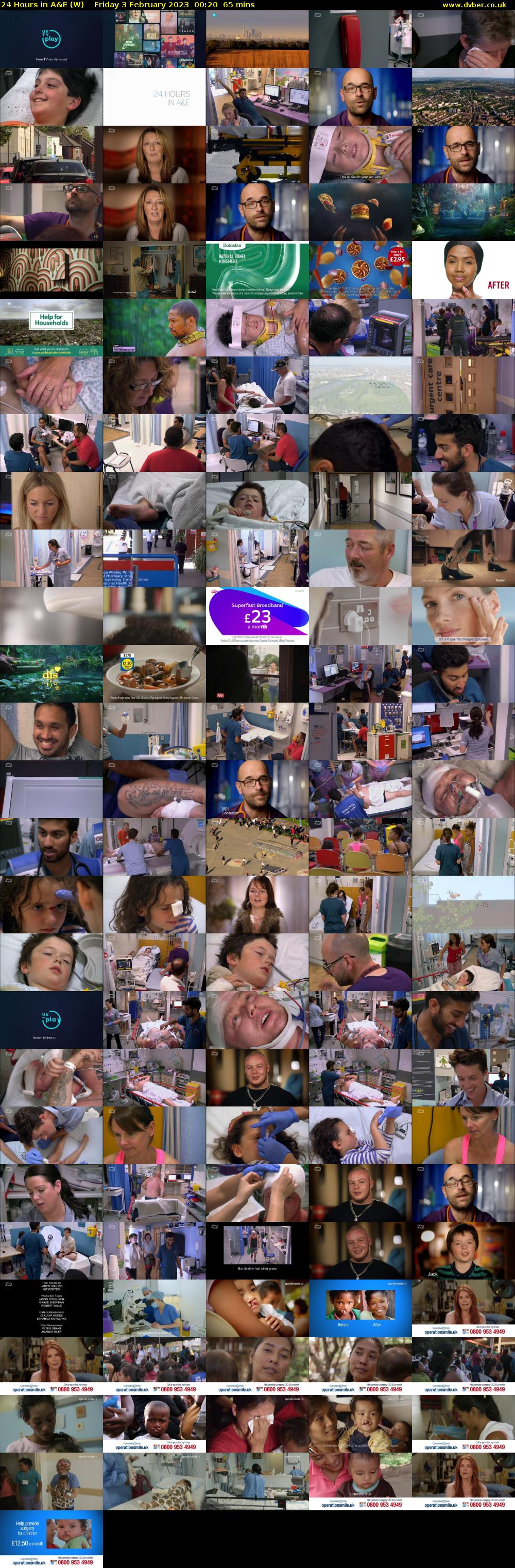 24 Hours in A&E (W) Friday 3 February 2023 00:20 - 01:25