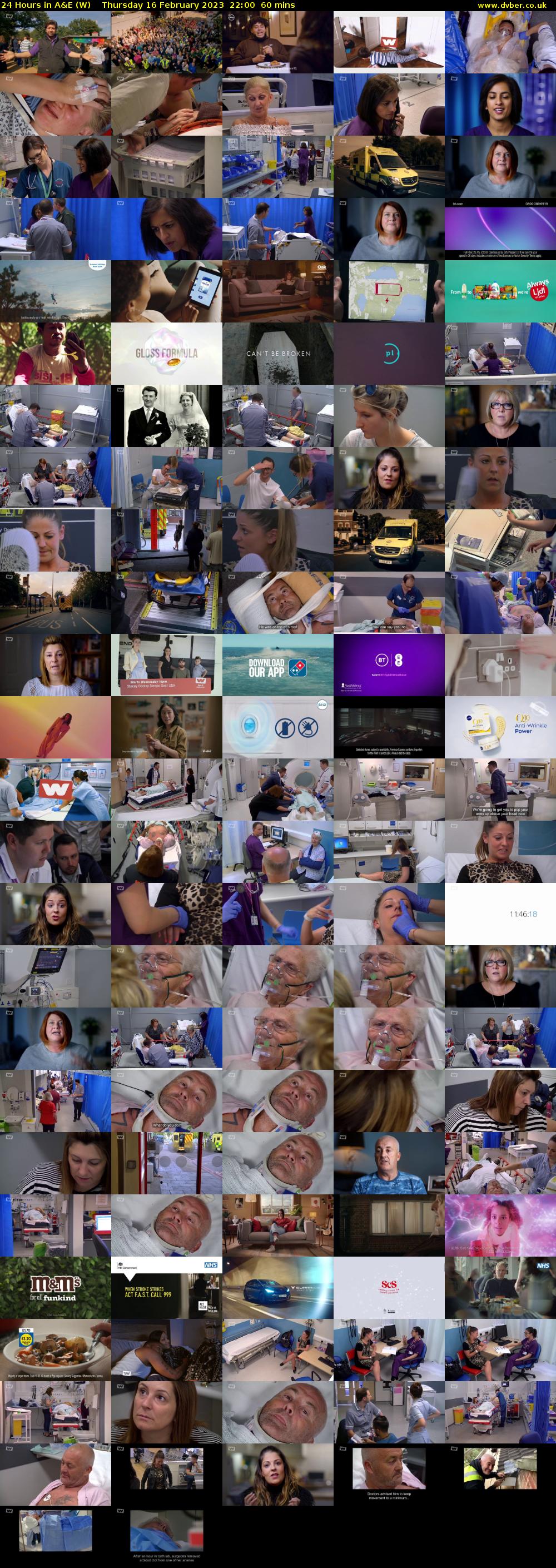 24 Hours in A&E (W) Thursday 16 February 2023 22:00 - 23:00