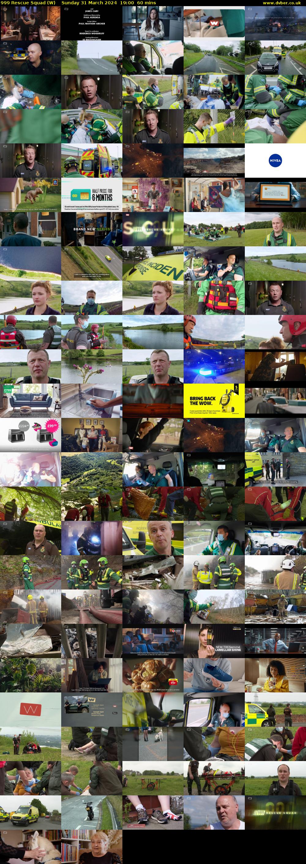 999 Rescue Squad (W) Sunday 31 March 2024 19:00 - 20:00