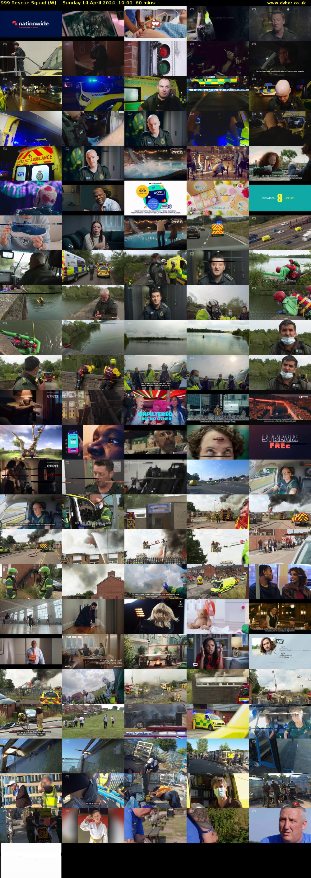 999 Rescue Squad (W) Sunday 14 April 2024 19:00 - 20:00
