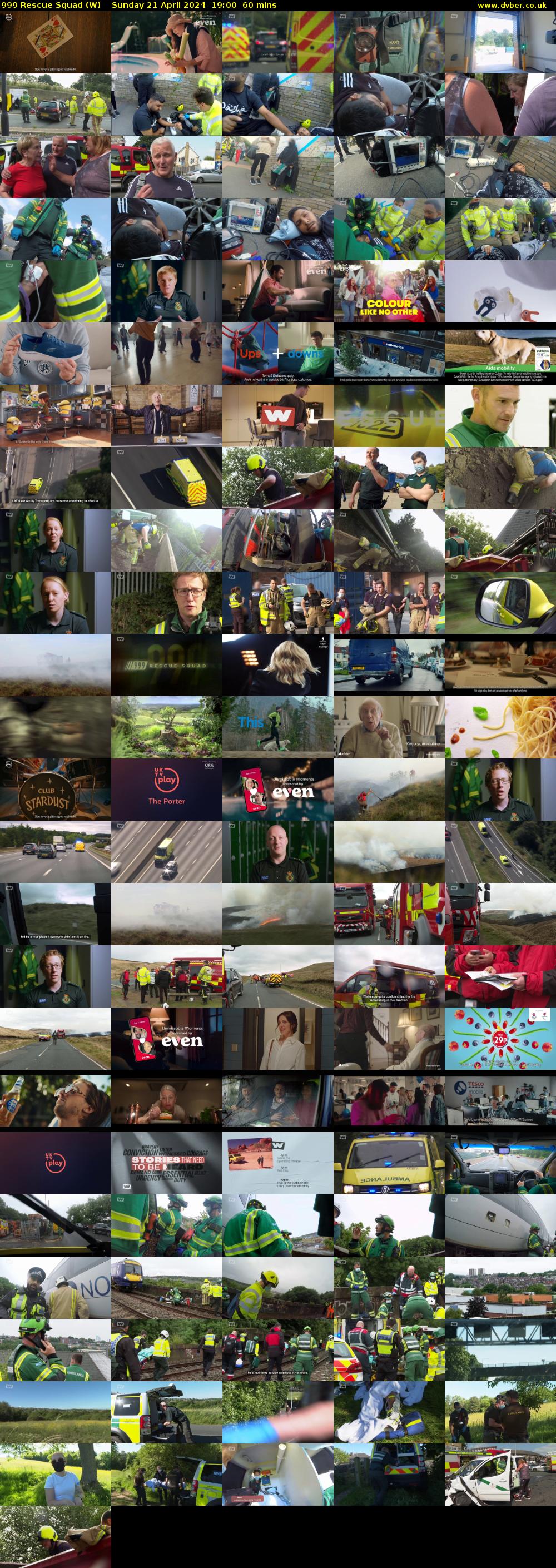 999 Rescue Squad (W) Sunday 21 April 2024 19:00 - 20:00