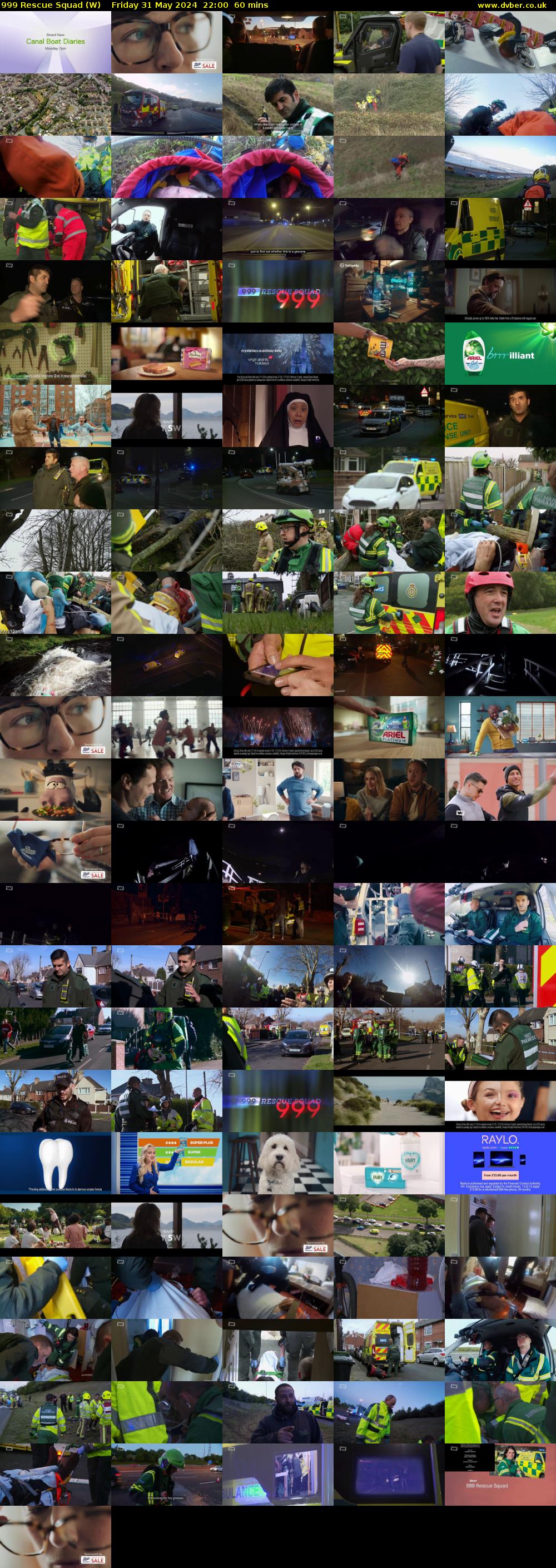 999 Rescue Squad (W) Friday 31 May 2024 22:00 - 23:00