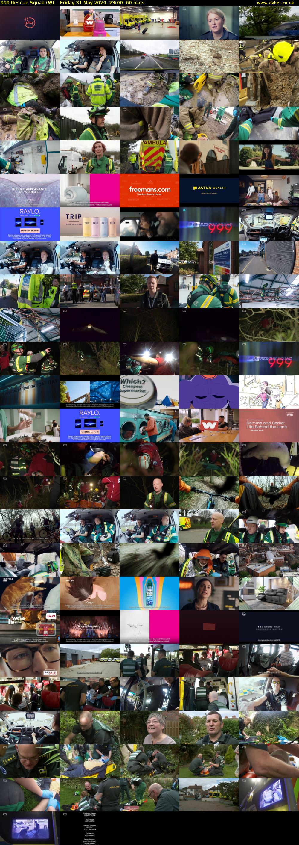 999 Rescue Squad (W) Friday 31 May 2024 23:00 - 00:00