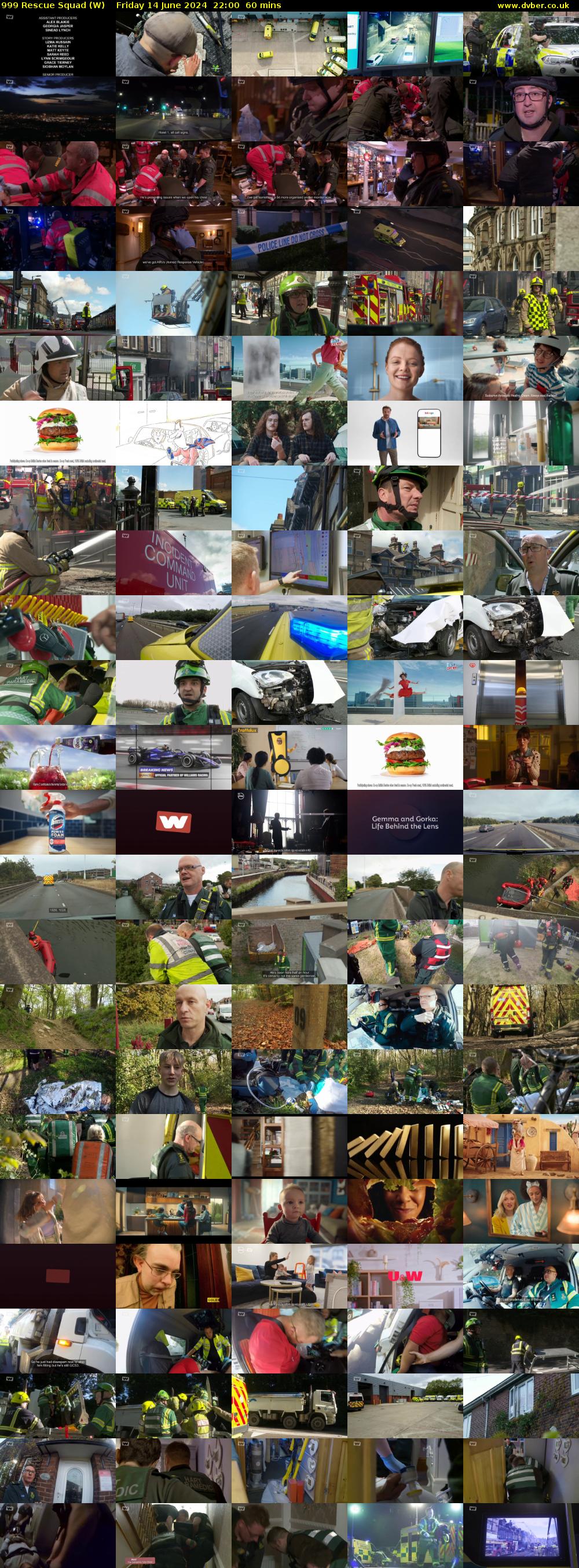 999 Rescue Squad (W) Friday 14 June 2024 22:00 - 23:00