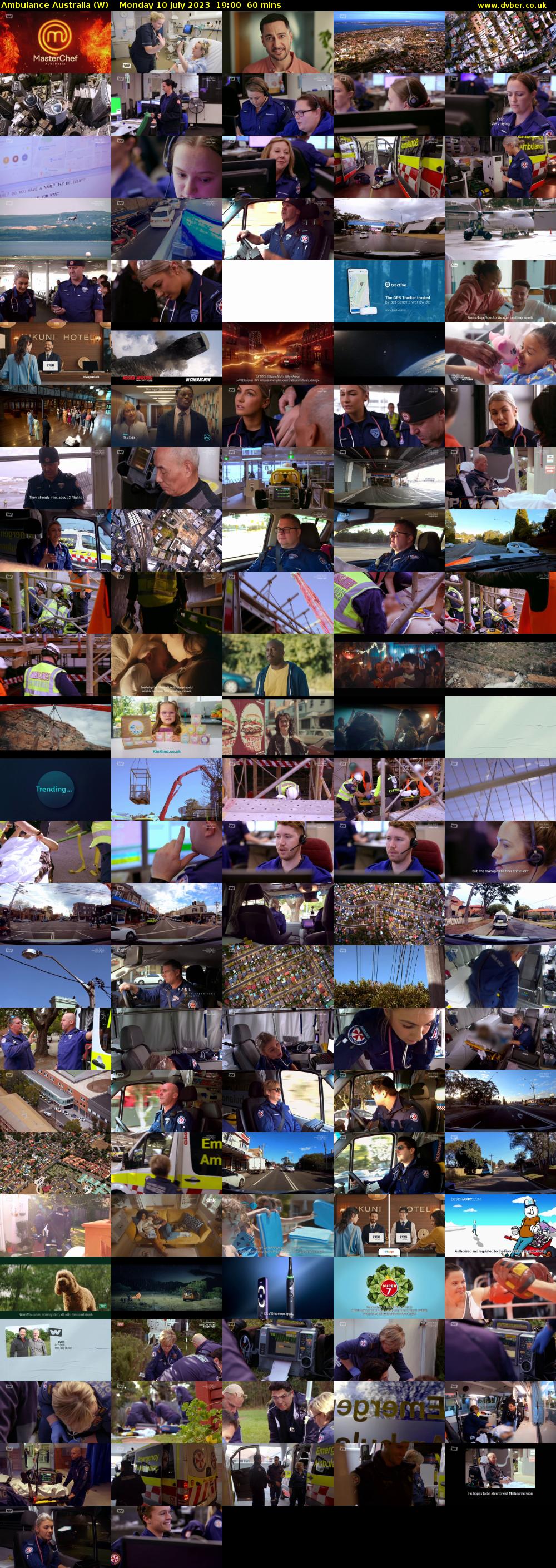 Ambulance Australia (W) Monday 10 July 2023 19:00 - 20:00