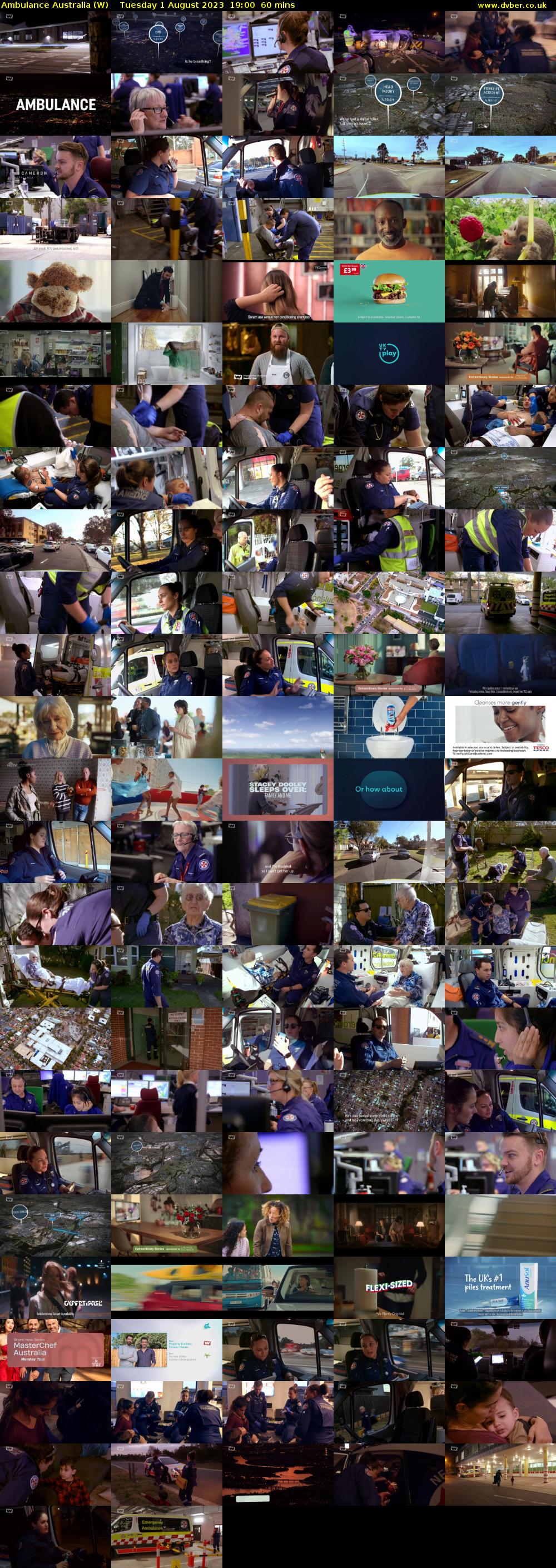 Ambulance Australia (W) Tuesday 1 August 2023 19:00 - 20:00