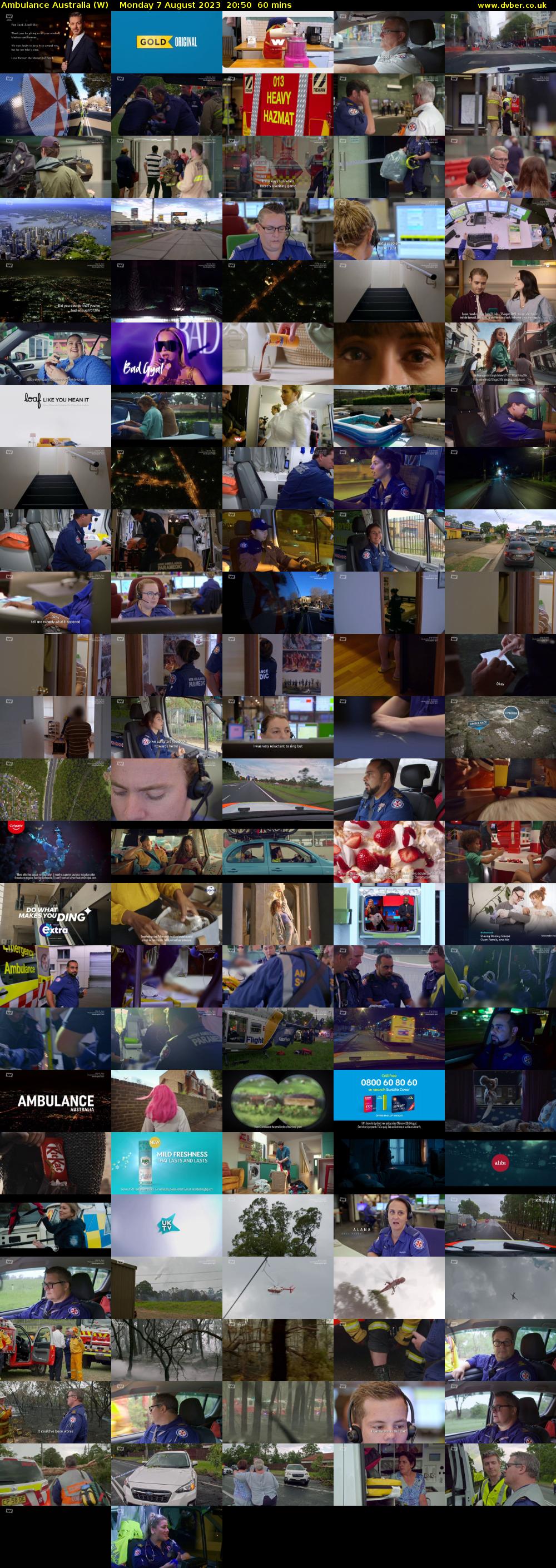 Ambulance Australia (W) Monday 7 August 2023 20:50 - 21:50