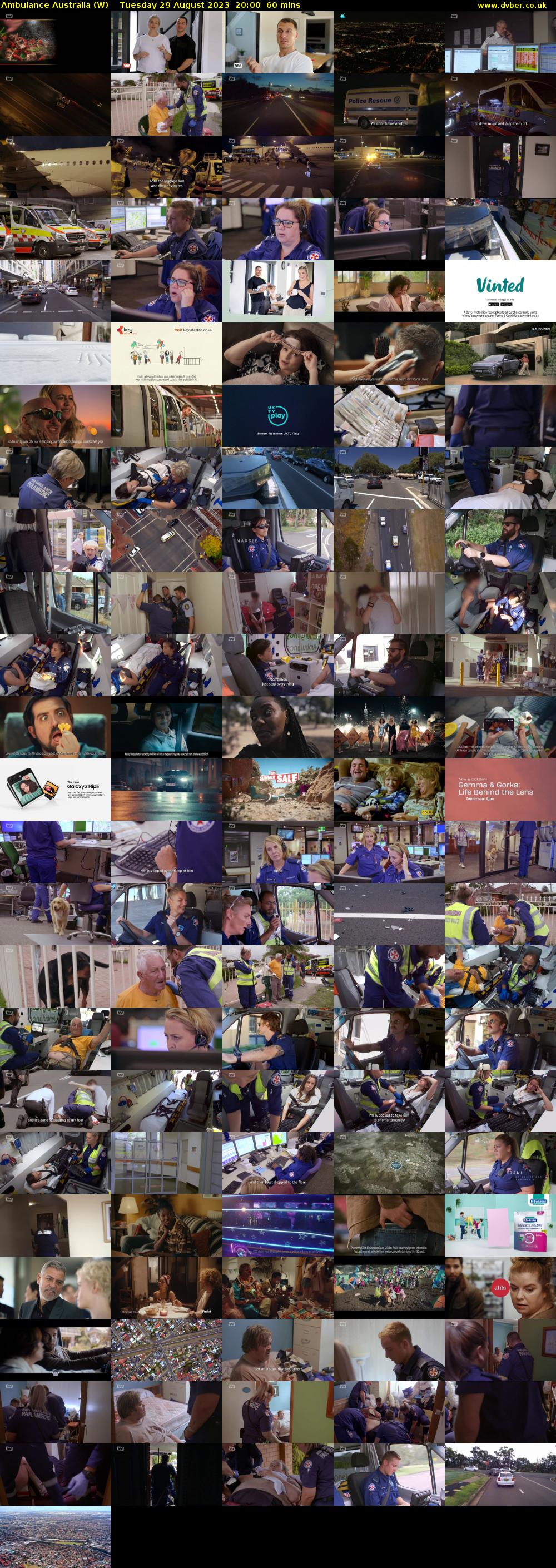 Ambulance Australia (W) Tuesday 29 August 2023 20:00 - 21:00