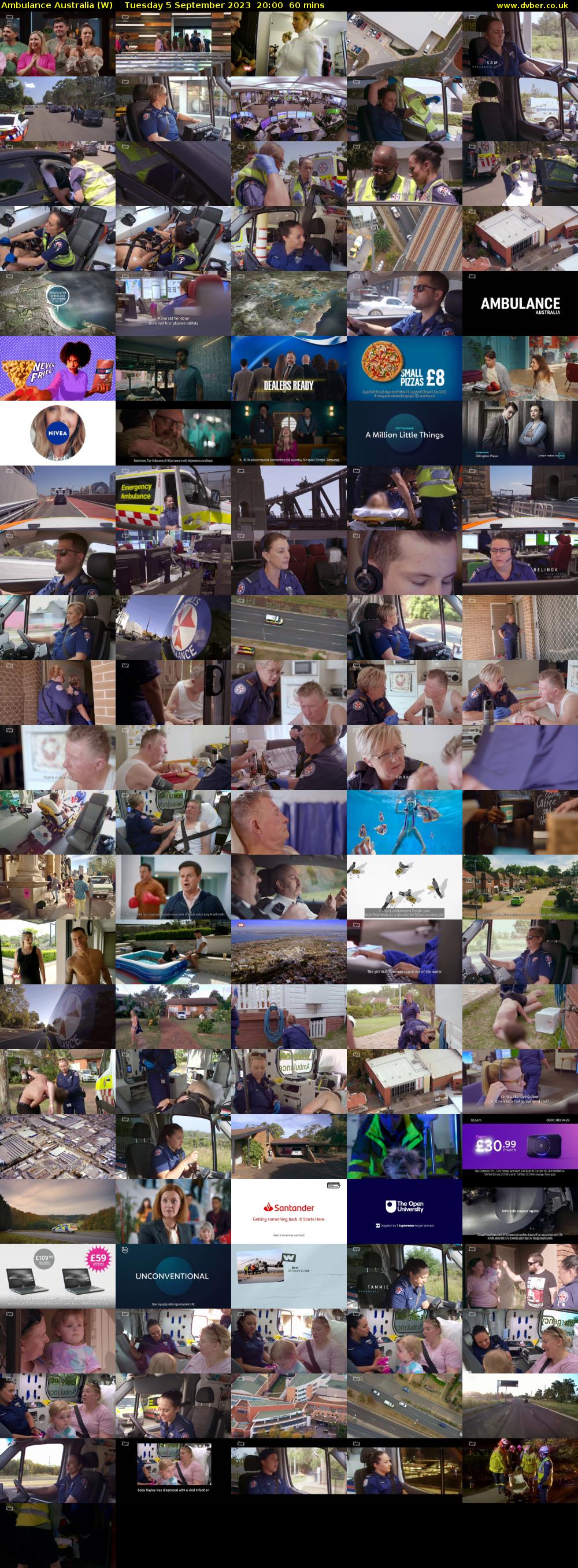 Ambulance Australia (W) Tuesday 5 September 2023 20:00 - 21:00