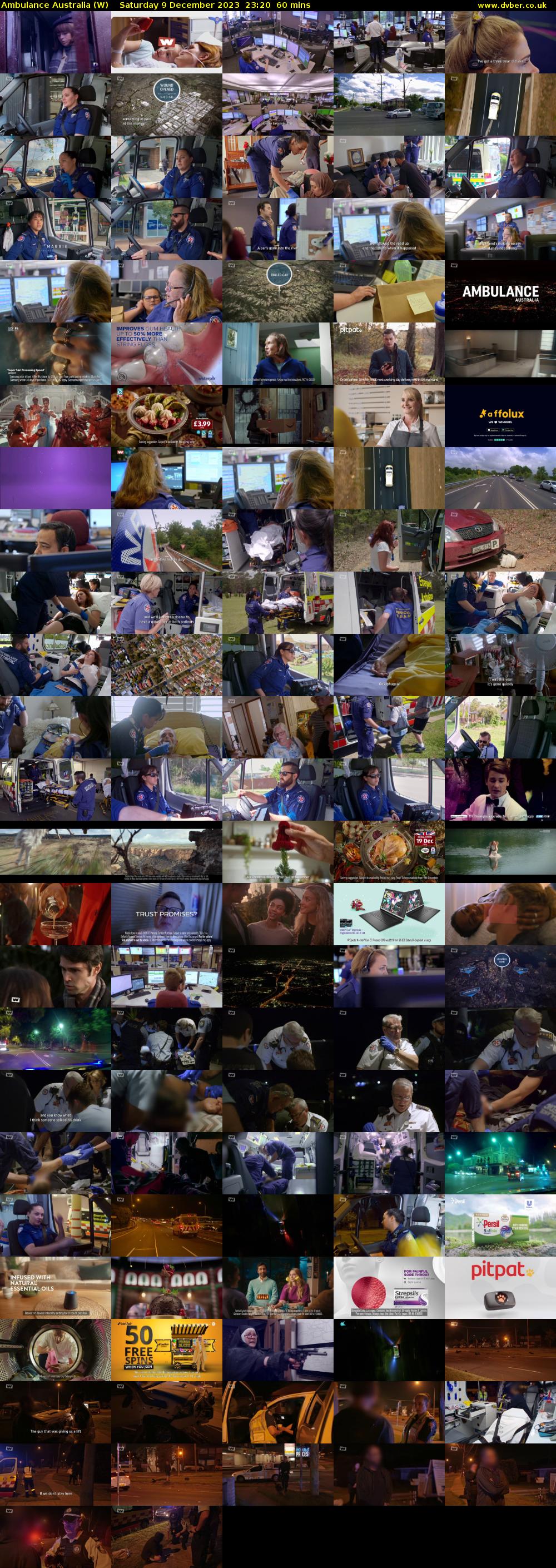 Ambulance Australia (W) Saturday 9 December 2023 23:20 - 00:20