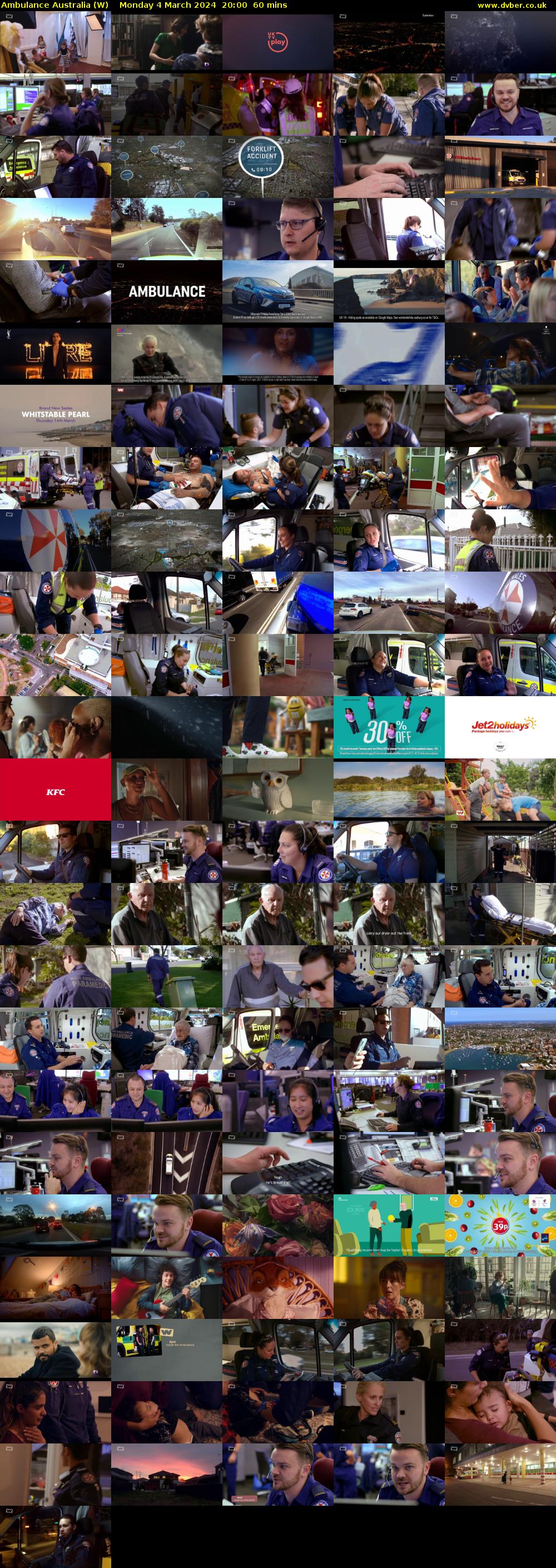 Ambulance Australia (W) Monday 4 March 2024 20:00 - 21:00