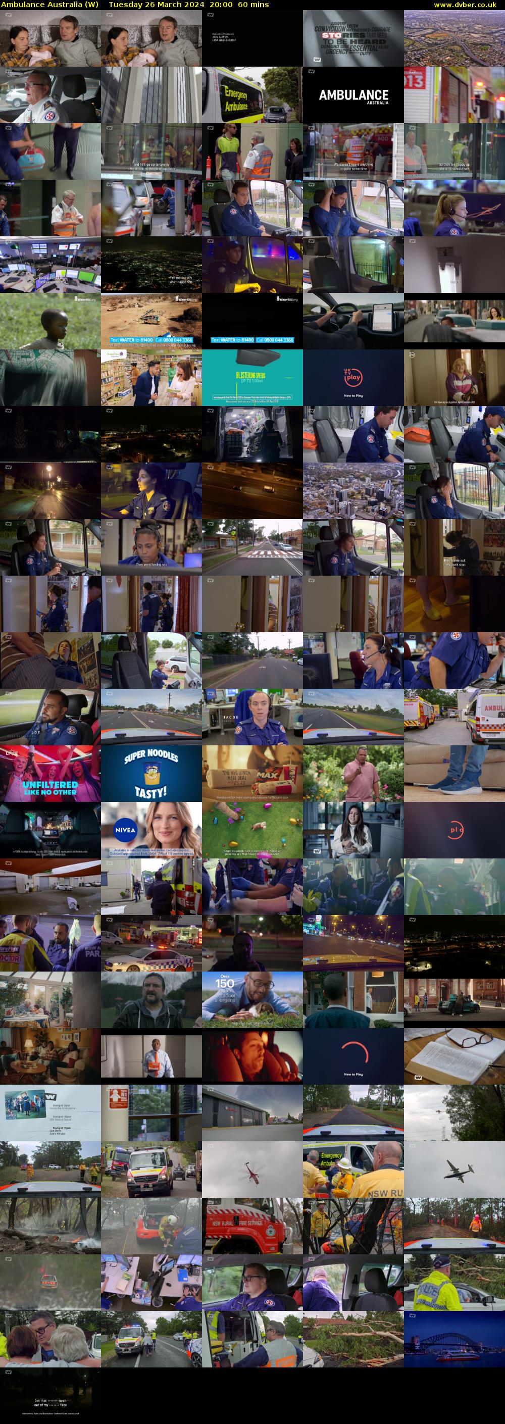 Ambulance Australia (W) Tuesday 26 March 2024 20:00 - 21:00