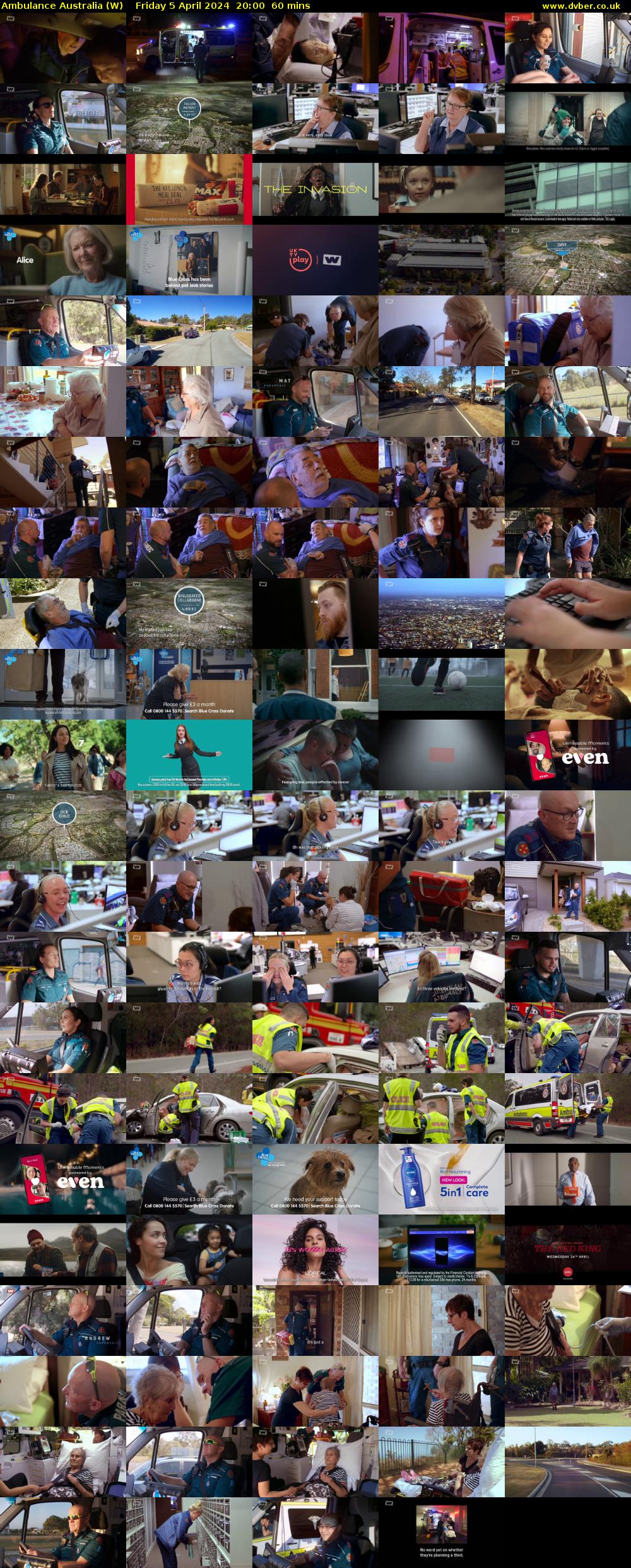 Ambulance Australia (W) Friday 5 April 2024 20:00 - 21:00