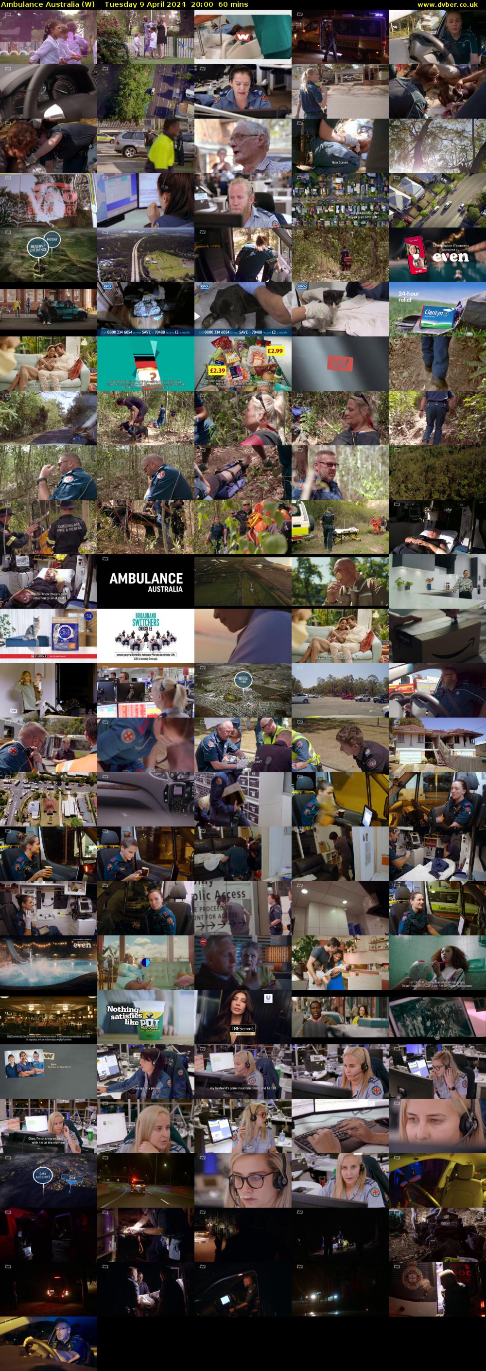 Ambulance Australia (W) Tuesday 9 April 2024 20:00 - 21:00