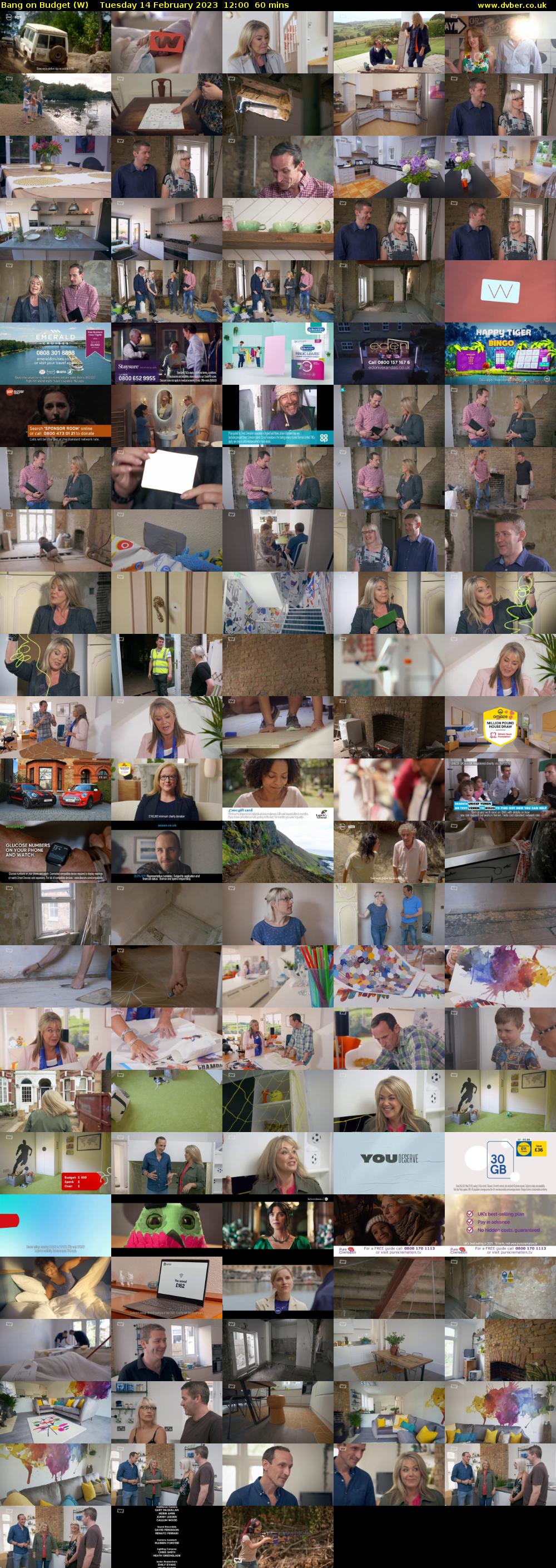 Bang on Budget (W) Tuesday 14 February 2023 12:00 - 13:00