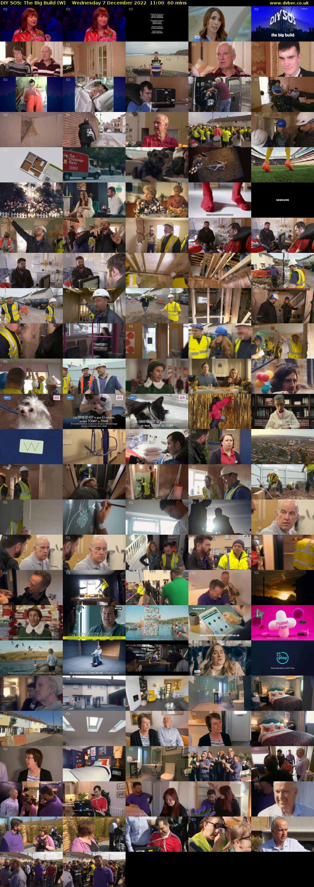 DIY SOS: The Big Build (W) Wednesday 7 December 2022 11:00 - 12:00