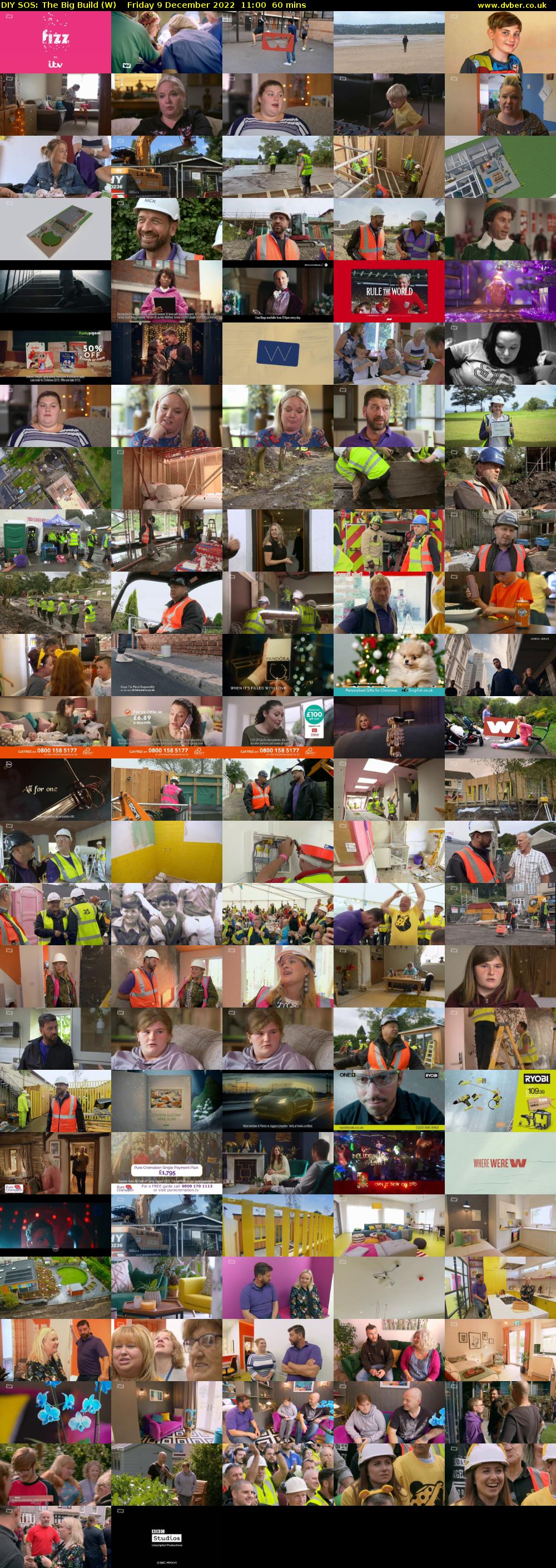DIY SOS: The Big Build (W) Friday 9 December 2022 11:00 - 12:00